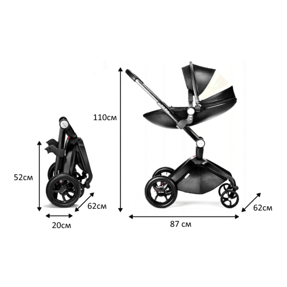 Hot mom cheap pushchair 2018 black