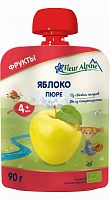 Fleur Alpine Пюре детское Яблоко, с 4 месяцев, 90 г					