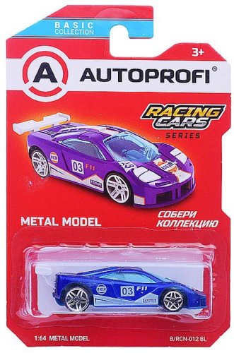 Autoprofi Машинка коллекционная Racing Cars / цвет синий