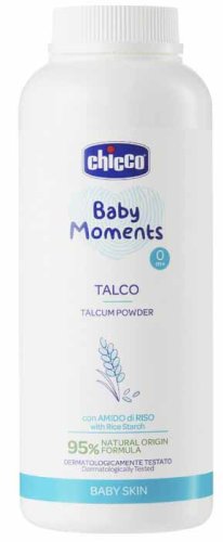 Chicco Защитная присыпка тальк Baby Moments, 150 г