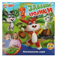 Умные игры Настольная игра «Забавные кролики»					