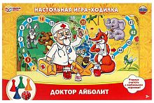 Умные игры Настольная игра-ходилка "Доктор Айболит"					