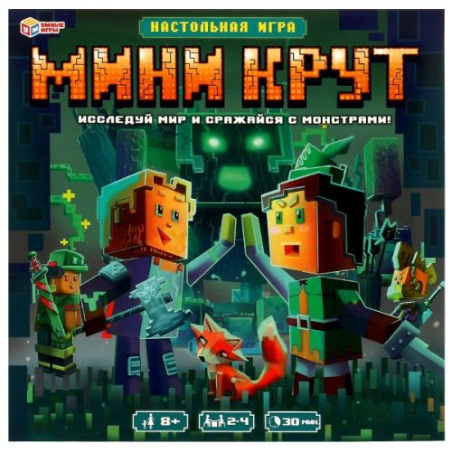 Умные игры Настольная игра-ходилка «Мини-Крут»