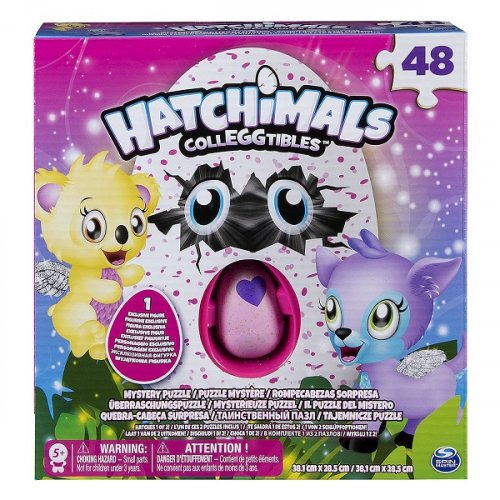 Hatchimals Настольная игра - пазл с фигуркой, 48 деталей