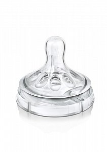 Соска Avent Natural SCF653/27 со средним потоком с 3 мес. 2 шт.